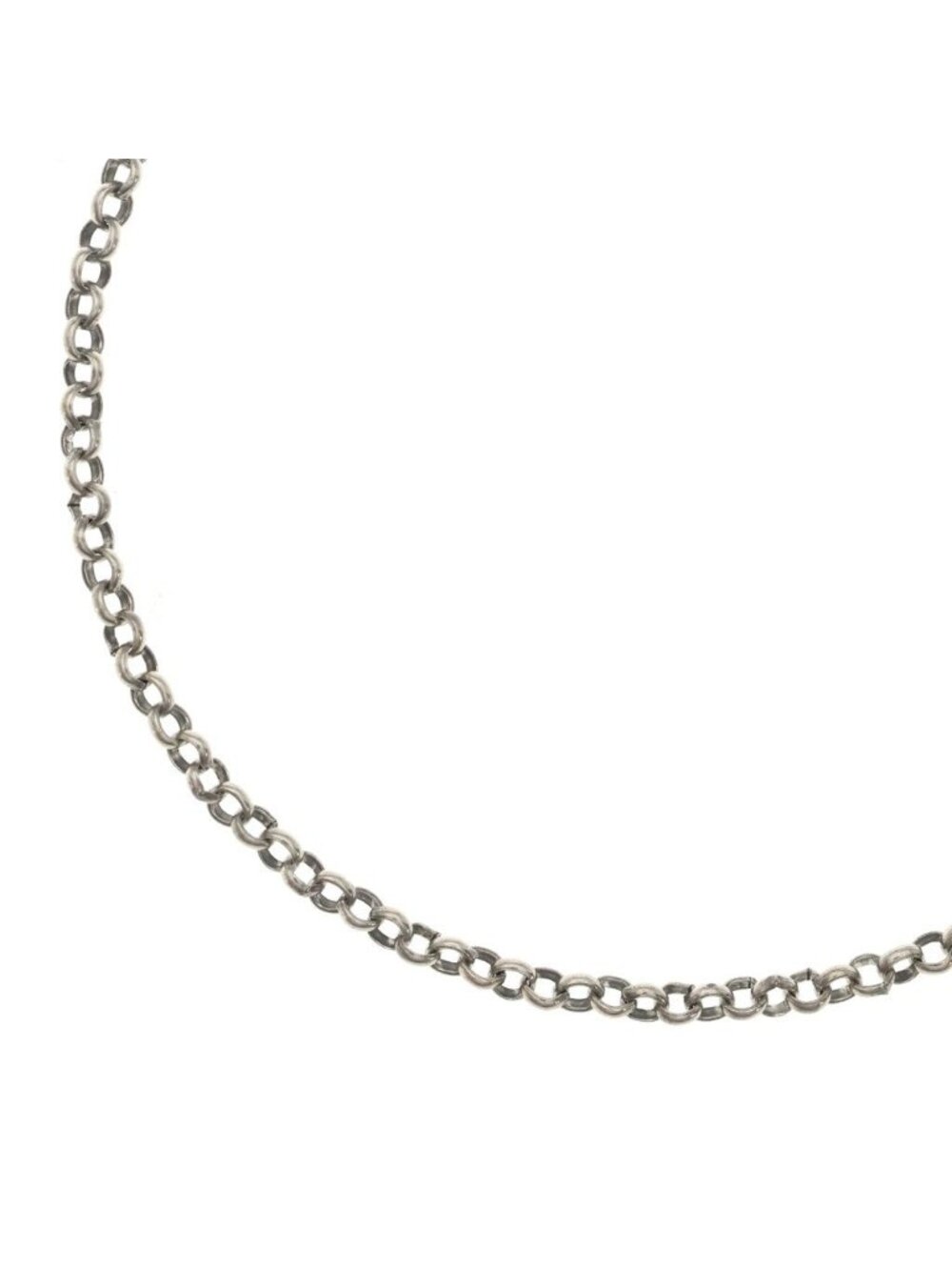 Chrome Hearts Neckchain Roll Chain Necklace Silver